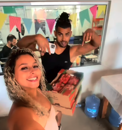 Bastidores do delivery em Balneário Camboriú