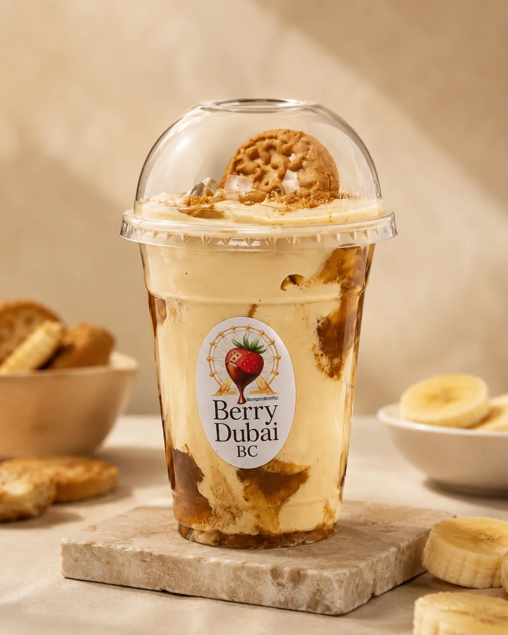 Copo de Dubai banoffee